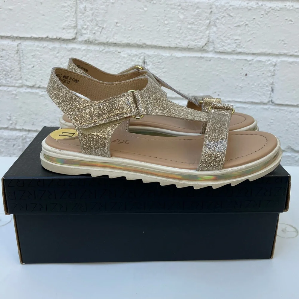 Rachel Zoe Gold Shoes
